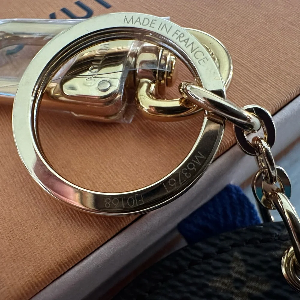 Louis Vuitton LE Monogram‎ Stories Bag Charm Key Holder Ring